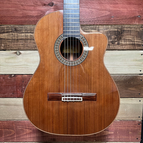 Geronimo Mateos Model 30CA Classical Cutaway Cedar Rosewood 2010 - Natural Gloss