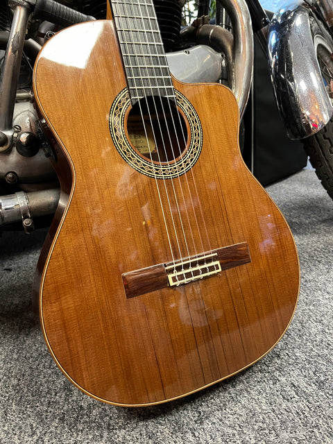Geronimo Mateos Model 30CA Classical Cutaway Cedar Rosewood 2010 - Natural Gloss
