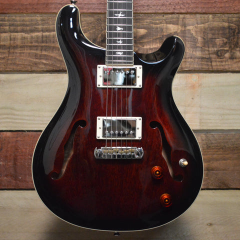 PRS SE Hollowbody Standard Fire Red Burst 2022