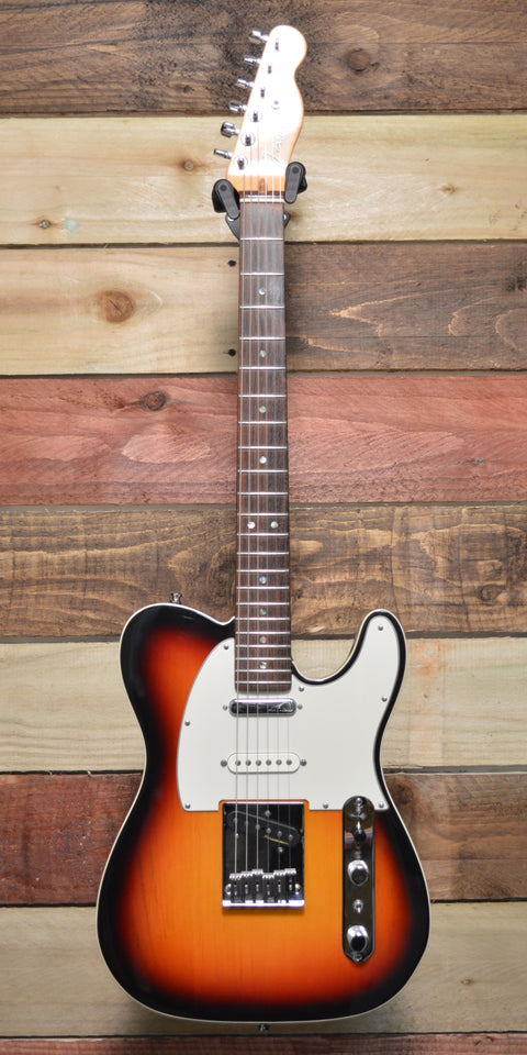 Fender American Deluxe Telecaster (3-Pickup) with Rosewood Fretboard 3-Color Sunburst 1999