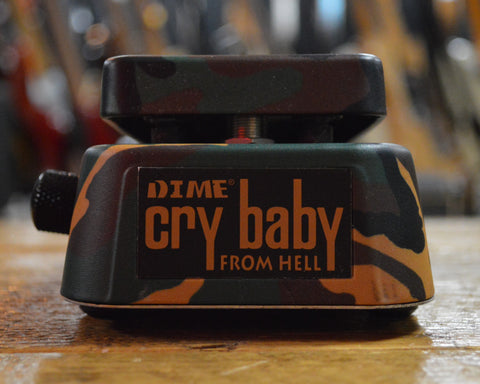Dunlop DB01 Dimebag Signature Cry Baby From Hell Wah Camo