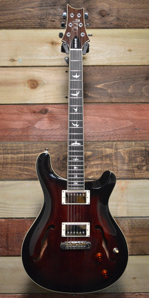 PRS SE Hollowbody Standard Fire Red Burst 2022