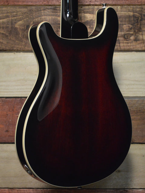 PRS SE Hollowbody Standard Fire Red Burst 2022