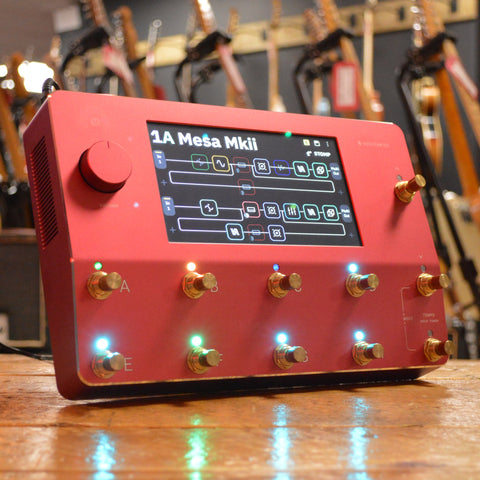 Neural DSP Limited Edition Quad Cortex Red/Gold (w/Box & Case!)
