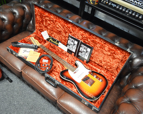 Fender American Deluxe Telecaster (3-Pickup) with Rosewood Fretboard 3-Color Sunburst 1999