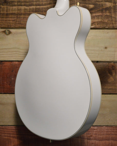 Gretsch G5422TG Electromatic Double Cutaway Hollow Body with Bigsby, Gold Hardware Snow Crest White 2021