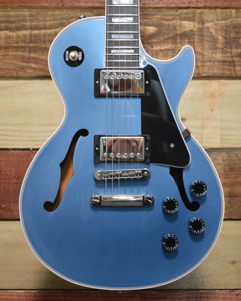 Gibson Custom Les Paul Custom Chambered F-Holes Pelham Blue 2025