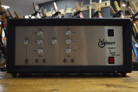 Selmer Treble & Bass Reverb 50 Head 1973