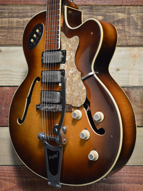 Hofner 4550/SE3 Sunburst 1950s/'60s (RARE!)