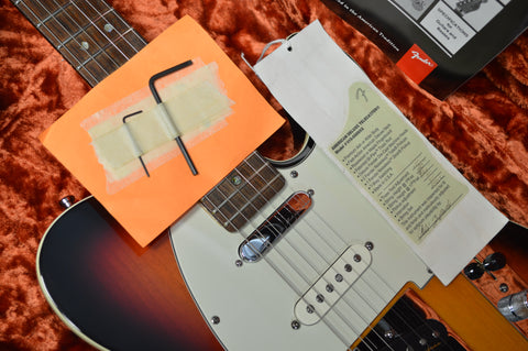 Fender American Deluxe Telecaster (3-Pickup) with Rosewood Fretboard 3-Color Sunburst 1999