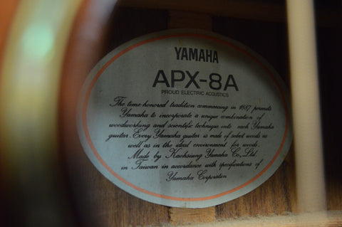 Yamaha APX-8A Sunburst