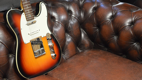 Fender American Deluxe Telecaster (3-Pickup) with Rosewood Fretboard 3-Color Sunburst 1999