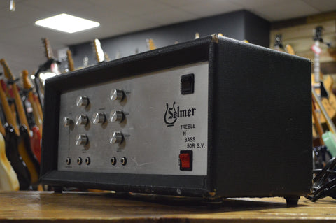 Selmer Treble & Bass Reverb 50 Head 1973