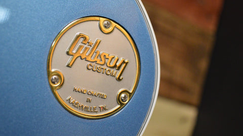 Gibson Custom Les Paul Custom Chambered F-Holes Pelham Blue 2025