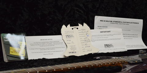 PRS Custom 24 20th Anniversary Artist Package Raspberry 2005