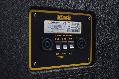 Markbass MB58R 102 Pure 400-Watt 2x10" Bass Speaker Cabinet (8ohm)