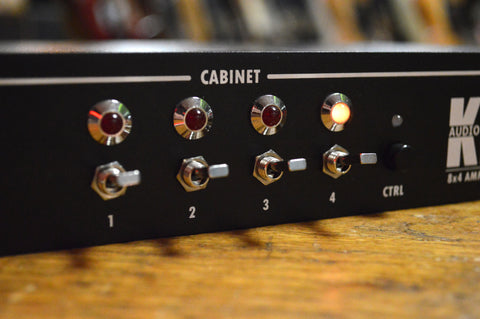 KHE Audio Electronics ACS 8×4 Amplifier Cabinet Switcher