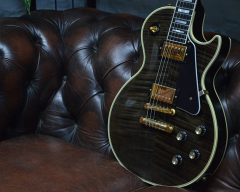 Gibson Custom Shop '68 Les Paul Custom Reissue FMT 2004 - Transparent Black