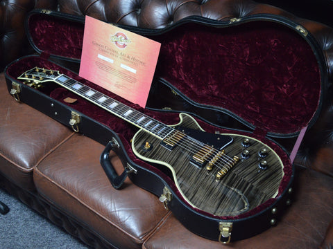 Gibson Custom Shop '68 Les Paul Custom Reissue FMT 2004 - Transparent Black