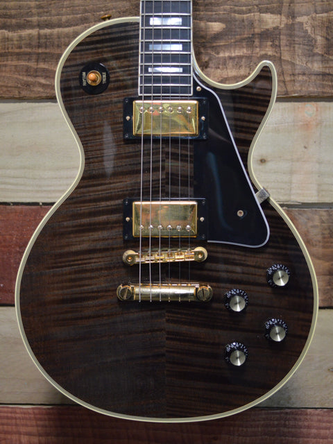 Gibson Custom Shop '68 Les Paul Custom Reissue FMT 2004 - Transparent Black