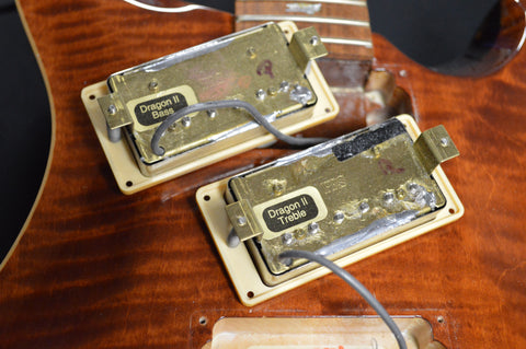 PRS Custom 22 Tremolo 10-Top Amber 2001