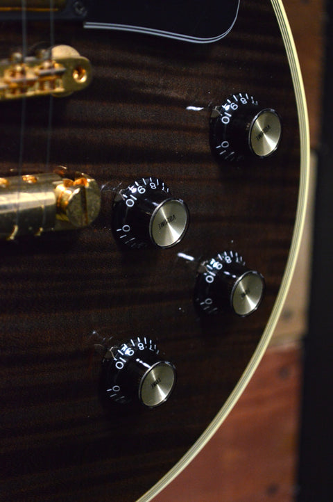 Gibson Custom Shop '68 Les Paul Custom Reissue FMT 2004 - Transparent Black