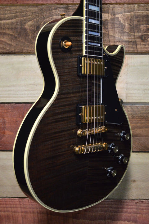 Gibson Custom Shop '68 Les Paul Custom Reissue FMT 2004 - Transparent Black