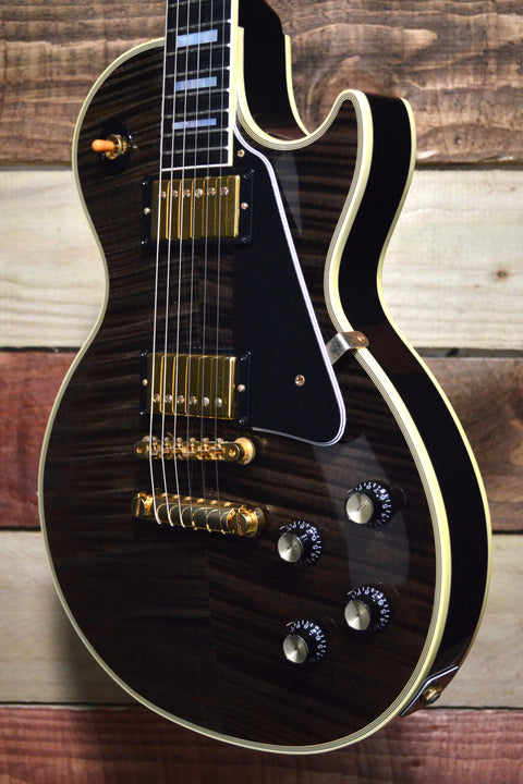Gibson Custom Shop '68 Les Paul Custom Reissue FMT 2004 - Transparent Black