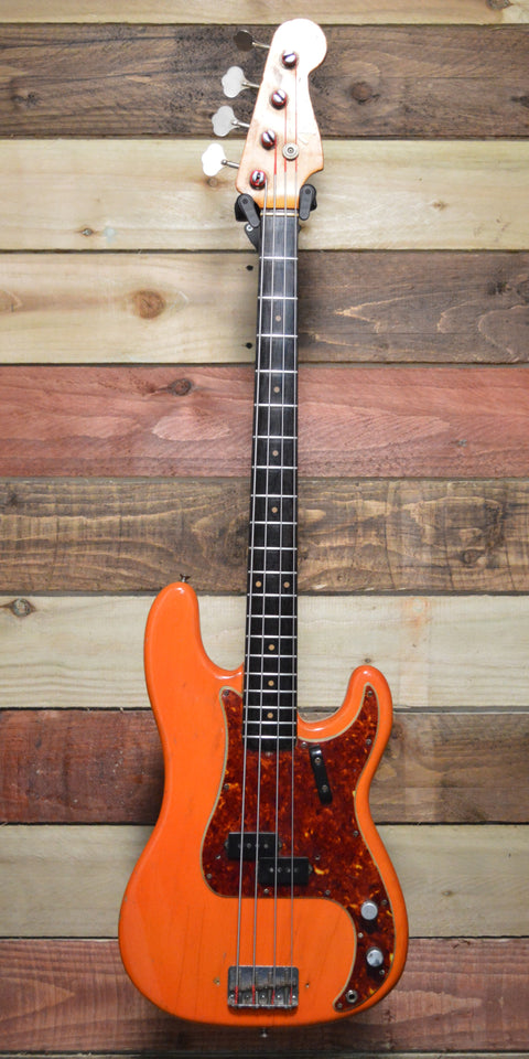Fender Precision Bass with Rosewood Fretboard Capri Orange 1962