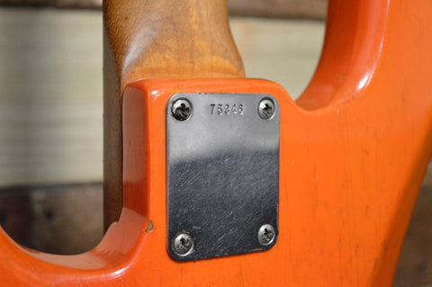 Fender Precision Bass with Rosewood Fretboard Capri Orange 1962