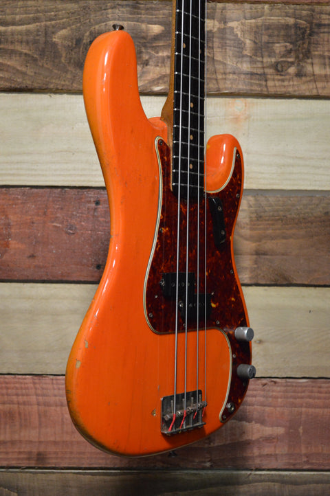 Fender Precision Bass with Rosewood Fretboard Capri Orange 1962