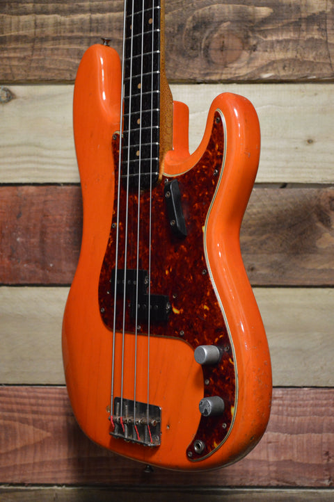 Fender Precision Bass with Rosewood Fretboard Capri Orange 1962