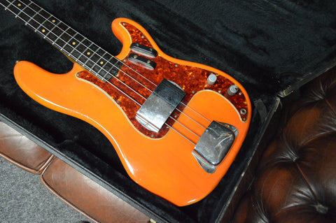 Fender Precision Bass with Rosewood Fretboard Capri Orange 1962