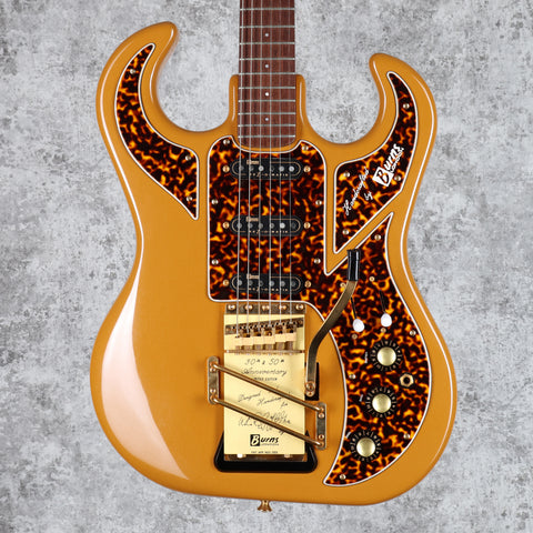 Burns Legend 30-50th Anniversary Made In England Limited Edition 1994 "Gold"