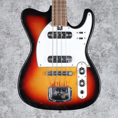 Jedson Piccolo Tele Bass Sunburst 1970s