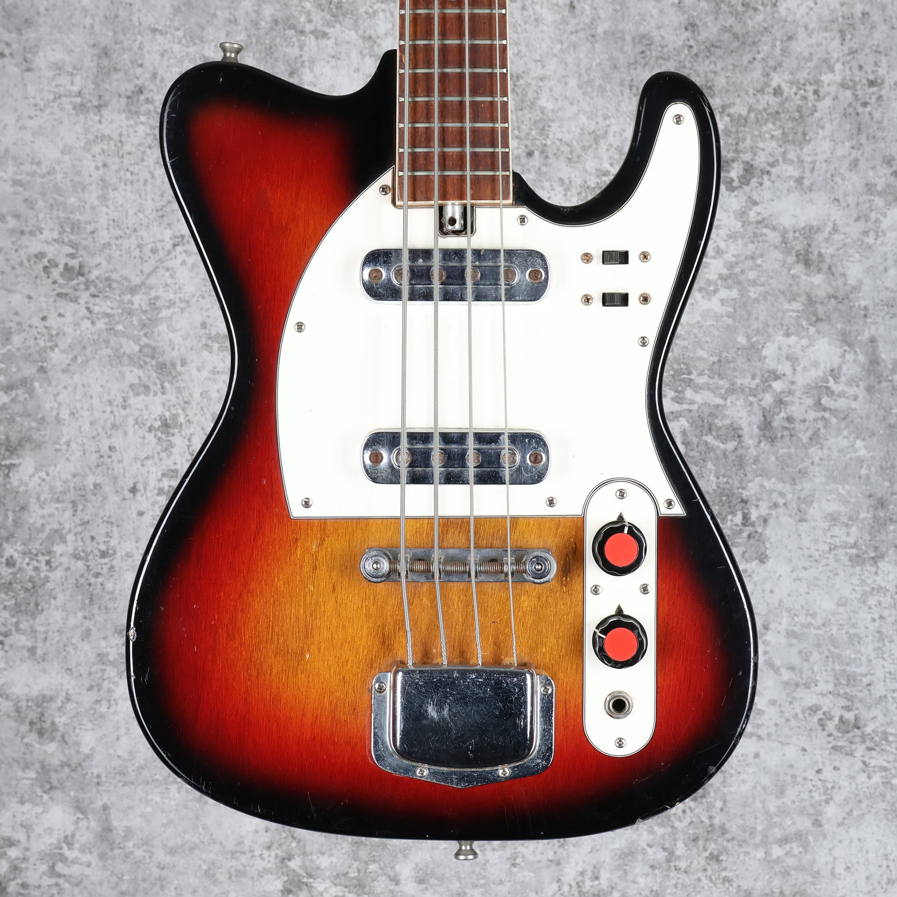 Jedson Piccolo Tele Bass Sunburst 1970s – MotoMusic