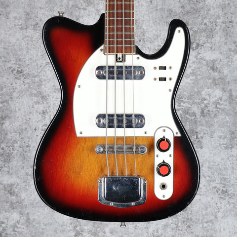 Jedson Piccolo Tele Bass Sunburst 1970s