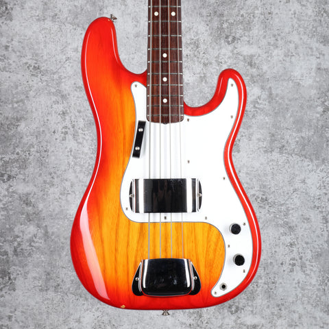 1978-81 Fender Precision Bass with Rosewood Fretboard  - Sienna Sunburst