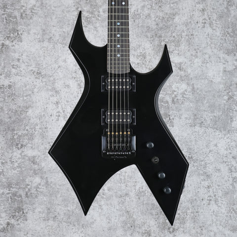 B.C. Rich Stranger Things “Eddie's” NJ Warlock Black 2022