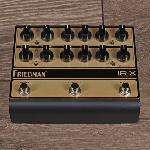Friedman IR-X Dual Tube Preamp 2025 Gold / Black