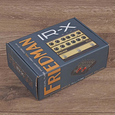 Friedman IR-X Dual Tube Preamp 2025 Gold / Black