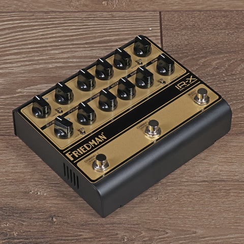 Friedman IR-X Dual Tube Preamp 2025 Gold / Black