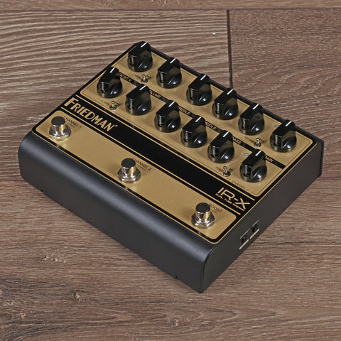 Friedman IR-X Dual Tube Preamp 2025 Gold / Black