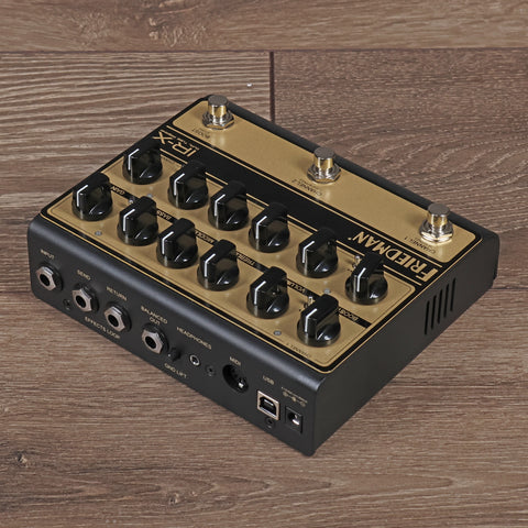 Friedman IR-X Dual Tube Preamp 2025 Gold / Black