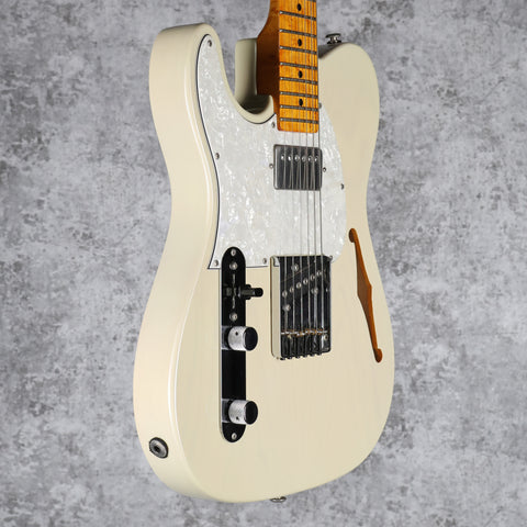 G&L ASAT Classic Bluesboy Semi-Hollow Blonde Left-Handed