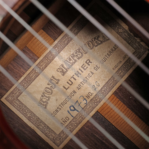Ryoji Matsuka Model 20 Concert Classical 1973 - Natural Gloss