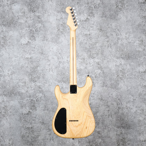 Warmoth S Style Solid Light weight Acoustic Electric Mi-Si Acoustic Trio 2013 - Natural Ash