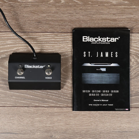 Blackstar St. James EL34 2-Channel 50-Watt 1x12" Combo 2023