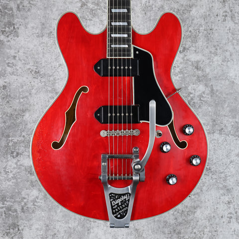 Eastman T64/v Thinline with Bigsby 2022 Red