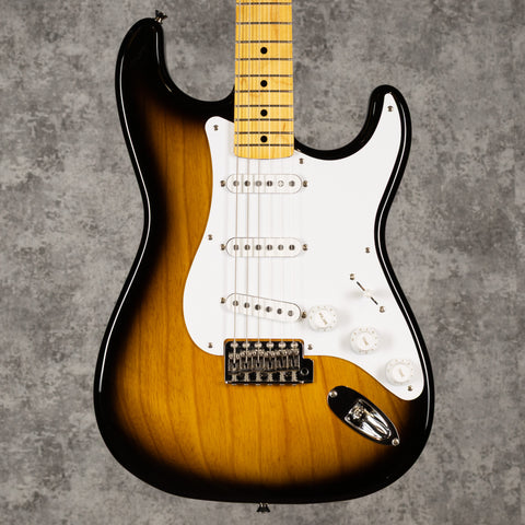 Tokai TST 50 Goldstar Two Tone Sunburst 50's Strat. With Tokai Tweed hard case